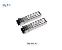 10G SFP+ SM LC DX DDM 20KM รุ่น SDT-10G-20