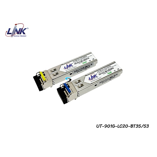 LINK 1.25G SFP SM BIDI LC 20KM รุ่น UT-901G-LC20-BT35/53