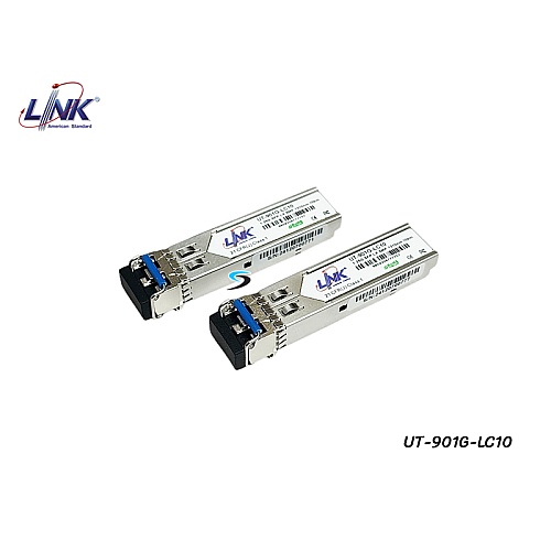 LINK 1.25G SFP SM DX LC DDM 10KM รุ่น UT-901G-LC10 