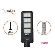 โคมไฟถนนโซล่าเซลล์ LUMIRA รุ่น LSC-024 400W