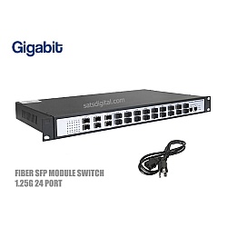 Fiber SFP Switch 24 Port 1.25G + 2GE Uplink