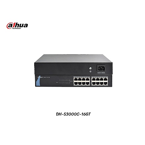 Gigabit Switch 16 Port Dahua รุ่น DH-S3000C-16GT