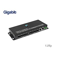 Fiber SFP Switch 8 Port 1.25G + 2GE Uplink