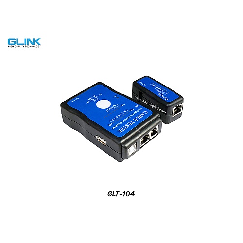 เครื่องมือทดสอบสายแลน GLINK รุ่น GLT-104