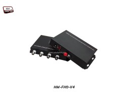 Fiber Optic Video Converter 4 Channel 1080p