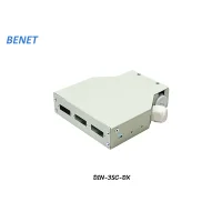 DIN Rail Terminal Box Duplex Indoor 6 Core ไม่รวมตัวต่อ DIN Rail Terminal Box Duplex Indoor 6 Core ไม่รวมตัวต่อ