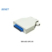 DIN Rail Terminal Box SC/UPC Indoor 6 Core DIN Rail Terminal Box SC/UPC Indoor 6 Core