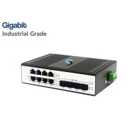 Gigabit Industrial Switch 8 Port Uplink 4 Port (SFP) Gigabit Industrial Switch 8 Port Uplink 4 Port (SFP)