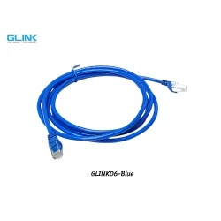 GLINK สายแลน CAT6 UTP สีน้ำเงิน รุ่น GLINK06 (2M) GLINK สายแลน CAT6 UTP สีน้ำเงิน รุ่น GLINK06 (2M)