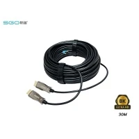 สาย HDMI Fiber Optic SGO 8K@60Hz ยาว 30 เมตร สาย HDMI Fiber Optic SGO 8K@60Hz ยาว 30 เมตร