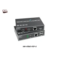 HDMI P2P Extender 1080p + USB ระยะ 150 เมตร HDMI P2P Extender 1080p + USB ระยะ 150 เมตร