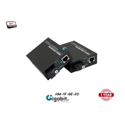Gigabit Media SM BIDI 20KM รุ่น HM-1F-GE-20 Gigabit Media SM BIDI 20KM รุ่น HM-1F-GE-20