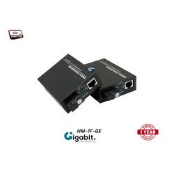 Gigabit Media SM BIDI 3KM รุ่น HM-1F-GE Gigabit Media SM BIDI 3KM รุ่น HM-1F-GE
