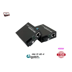 Gigabit Media SM BIDI 40KM รุ่น HM-1F-GE-4 Gigabit Media SM BIDI 40KM รุ่น HM-1F-GE-4