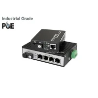Industrial Fiber PoE Switch 10/100 1X4 Port 20KM Industrial Fiber PoE Switch 10/100 1X4 Port 20KM