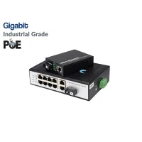 Gigabit Industrial Fiber PoE Switch 1X8 Port 20KM Gigabit Industrial Fiber PoE Switch 1X8 Port 20KM