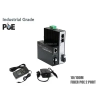 Industrial Fiber PoE Switch 10/100 Mbps 1X2 Port 20KM Industrial Fiber PoE Switch 10/100 Mbps 1X2 Port 20KM