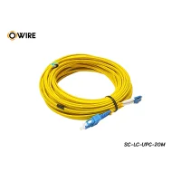 Patch Cord SC-LC (UPC) SM Duplex ยาว 20 เมตร Patch Cord SC-LC (UPC) SM Duplex ยาว 20 เมตร