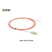 Pigtail 1 Core SC/UPC MM OM2 0.9mm ยาว 1.5 เมตร Pigtail 1 Core SC/UPC MM OM2 0.9mm ยาว 1.5 เมตร