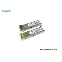 BENET | SFP LC BIDI-1310/1550 1.25G DDM SM 20KM BENET | SFP LC BIDI-1310/1550 1.25G DDM SM 20KM